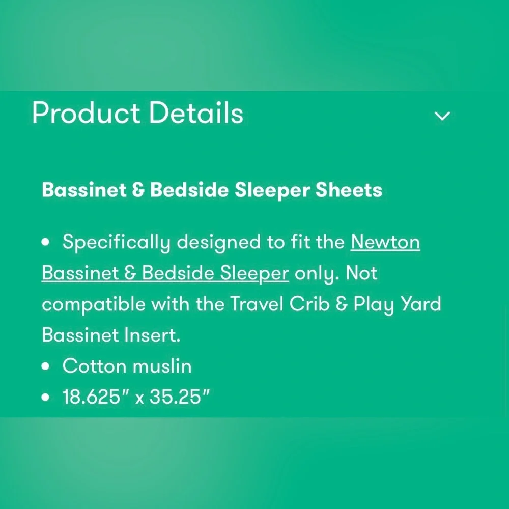 Newton Bassinet & Bedside Sleeper Sheets- Sand (Set of 2)